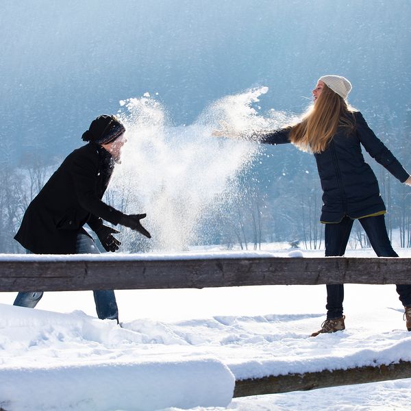 Take a break from everyday life - enjoy a romantic walk through a snowy, glistening winter scenery.